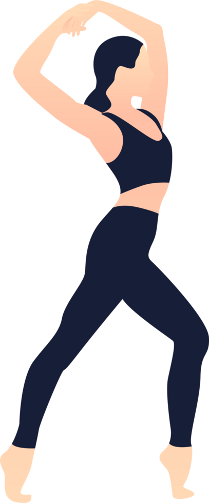 Yoga Pose Silhouette png