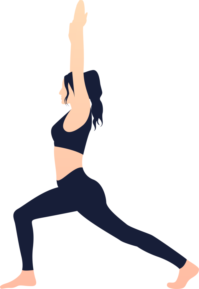 Yoga Pose Silhouette png