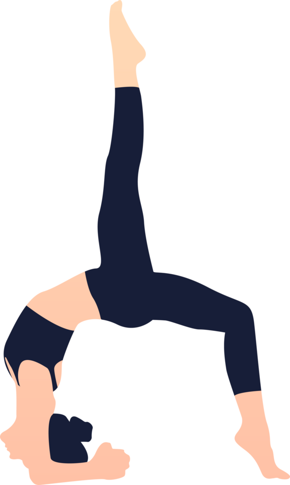 Yoga Pose Silhouette png