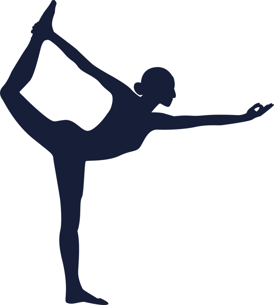 Yoga Pose Silhouette png