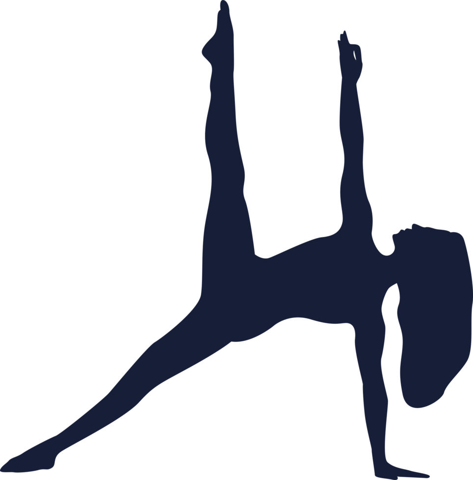 Yoga Pose Silhouette png