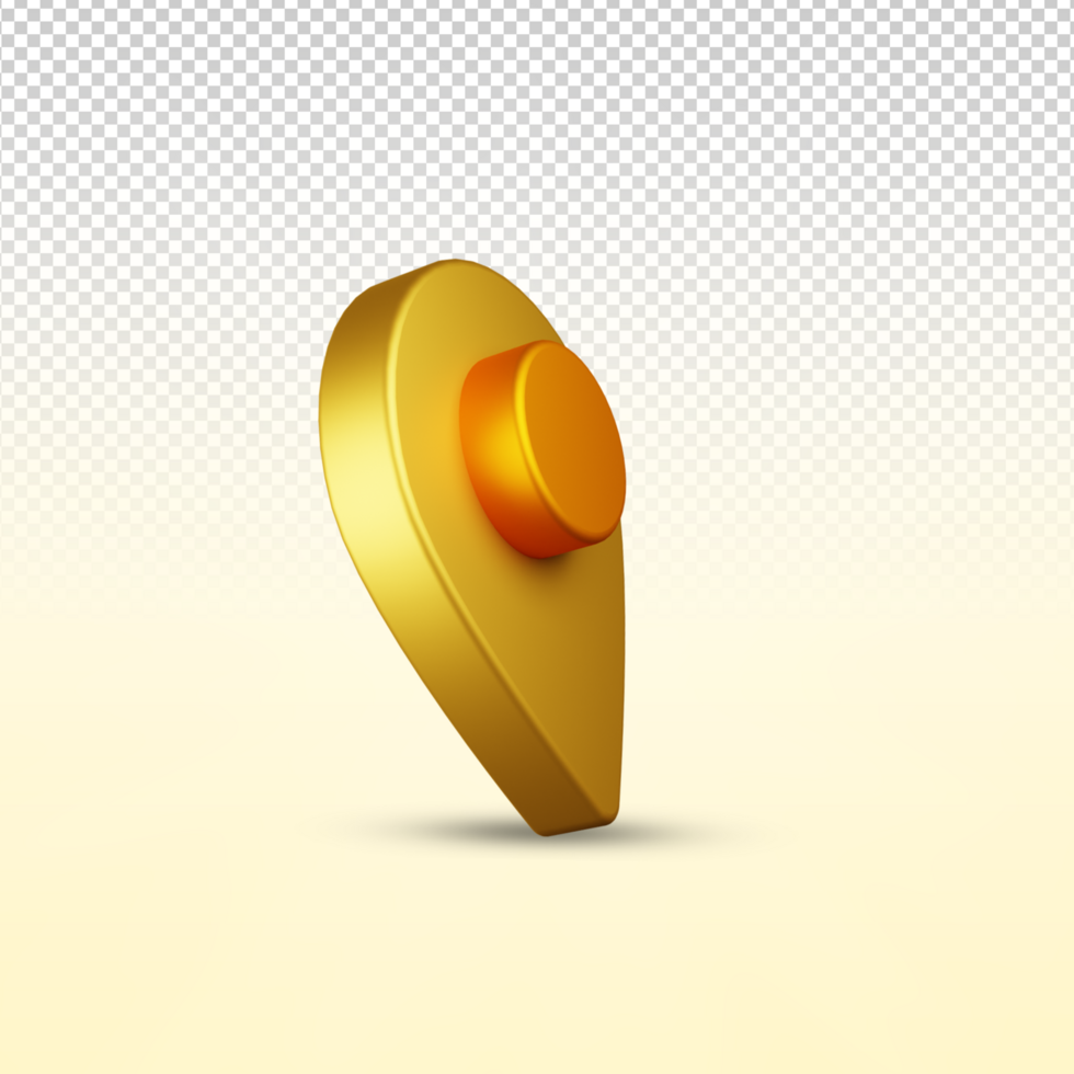 location 3d icon psd