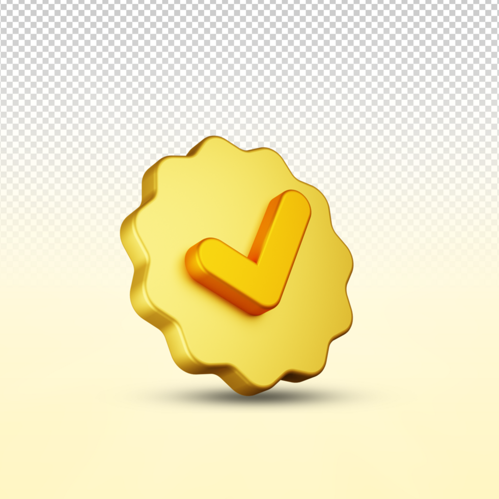 Done 3d icon psd