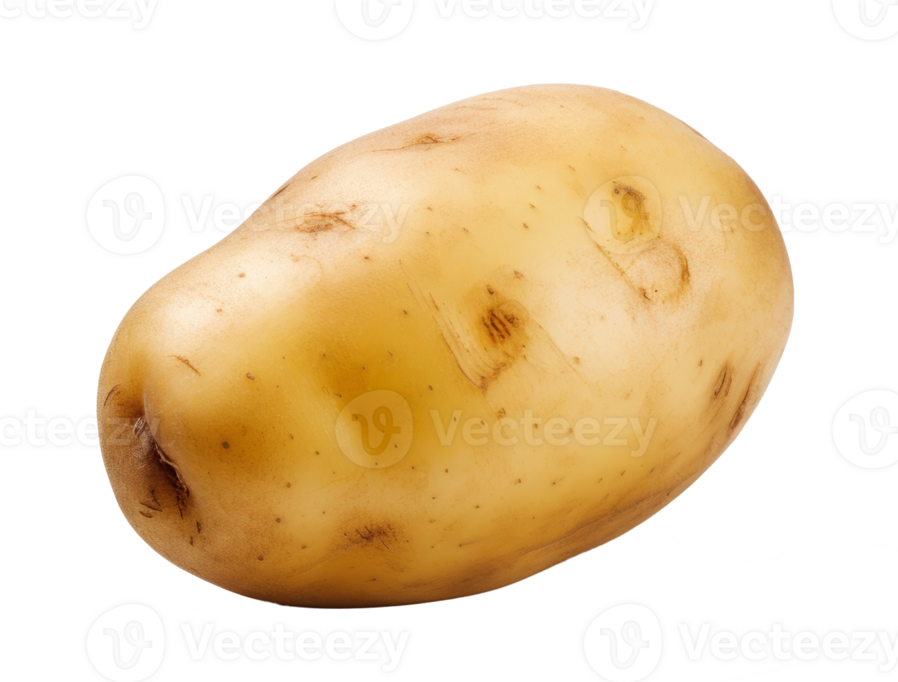 potato isolated on transparent background png