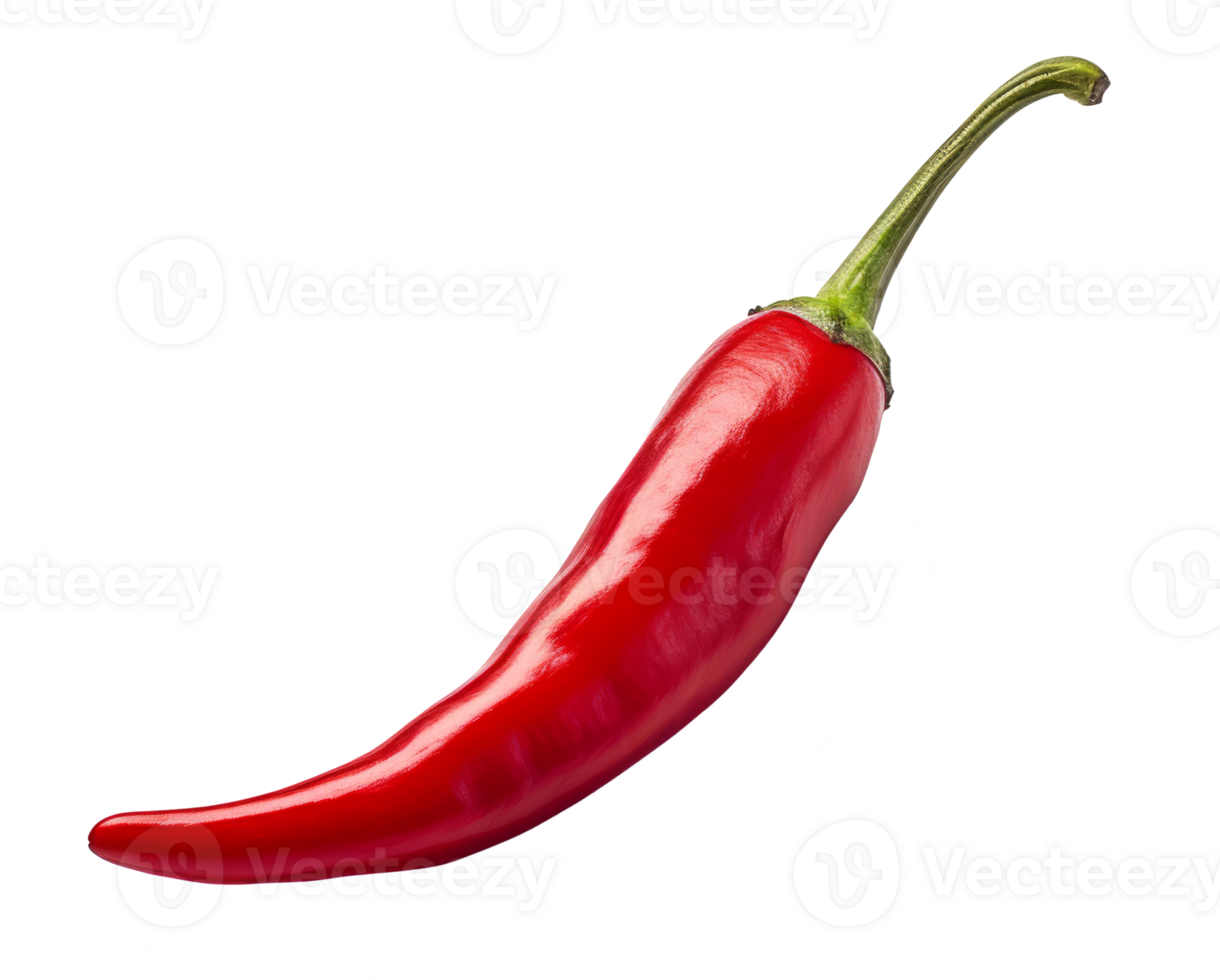 chili pepper isolated on transparent background png