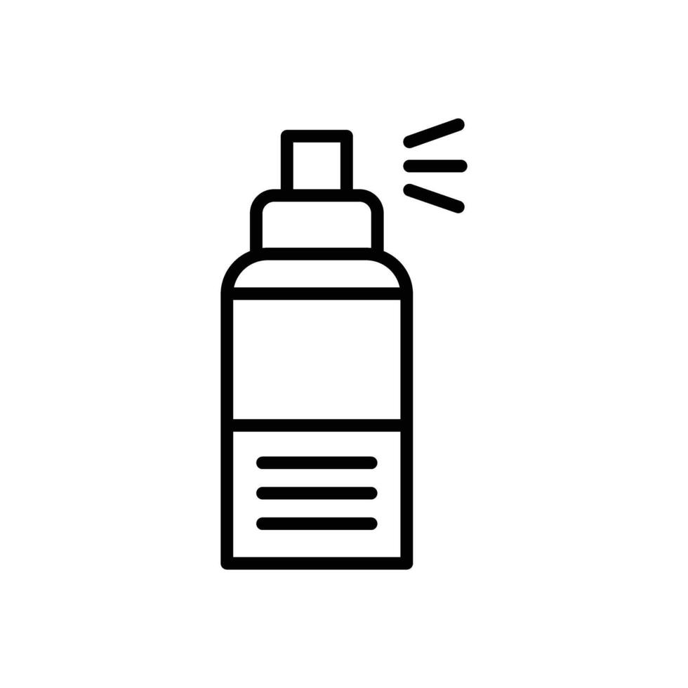 Spray Paint Line Icon Design vector