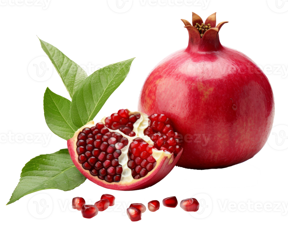 pomegrante isolated on transparent background png