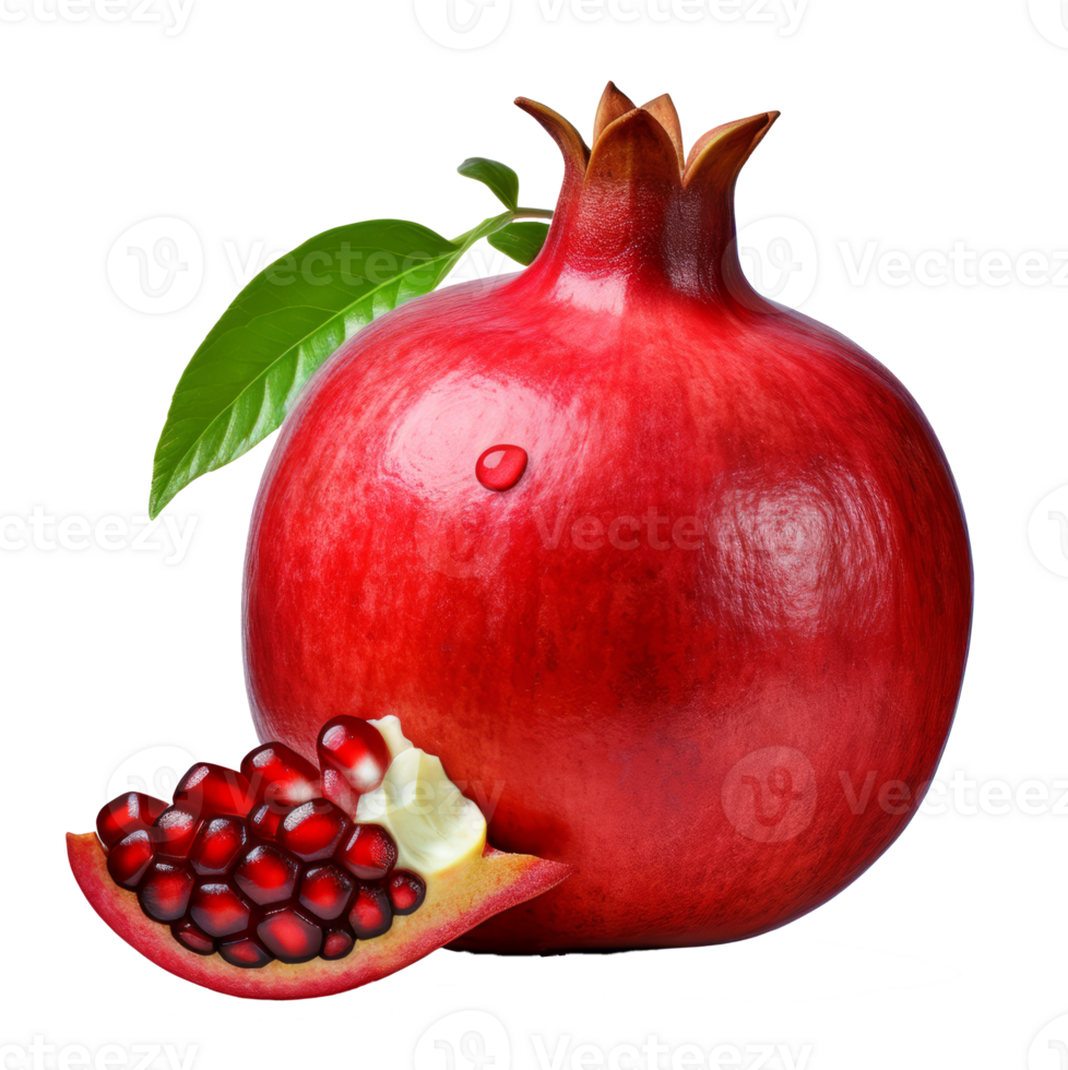 pomegrante isolated on transparent background png