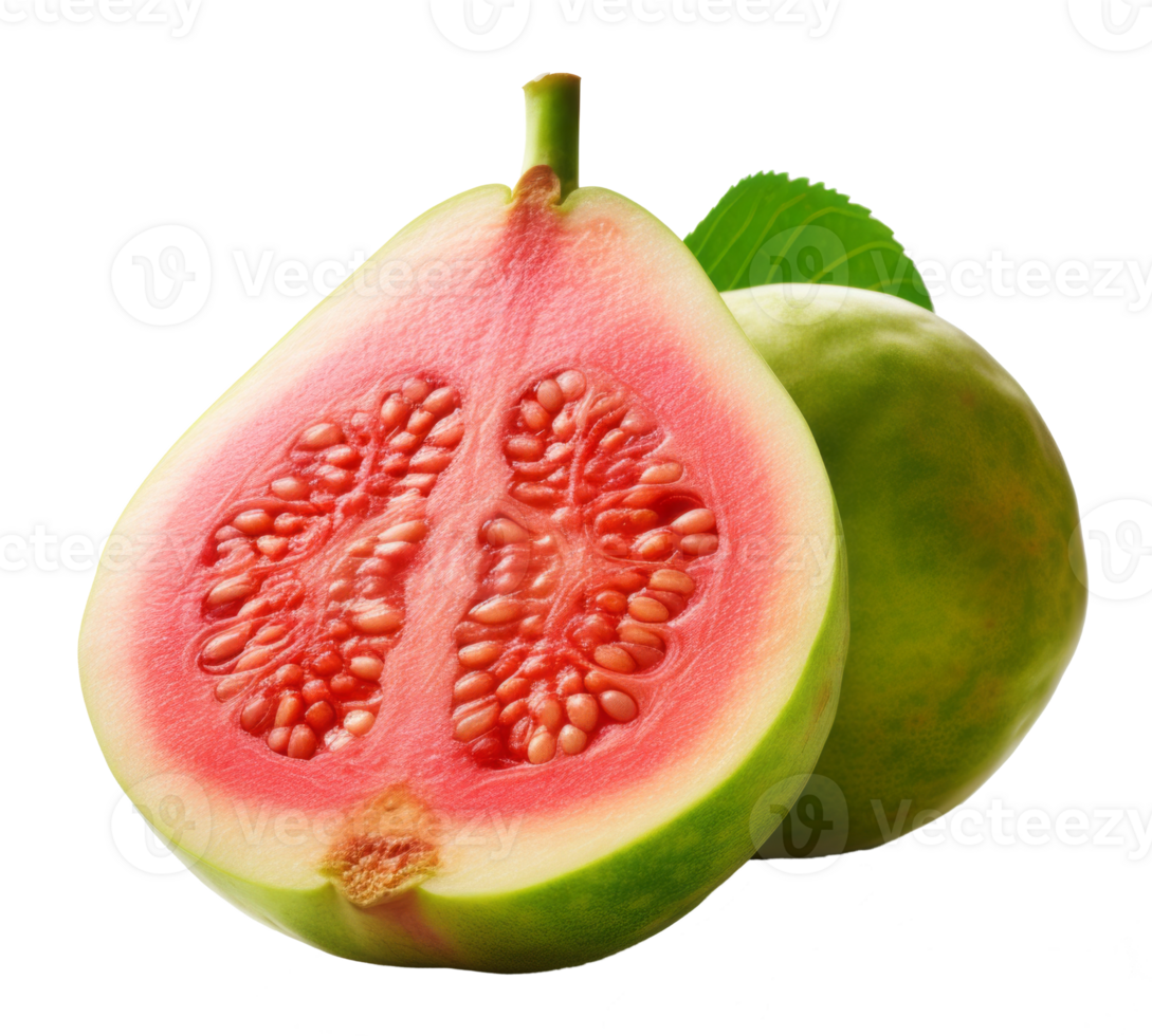 guava isolated on transparent background png
