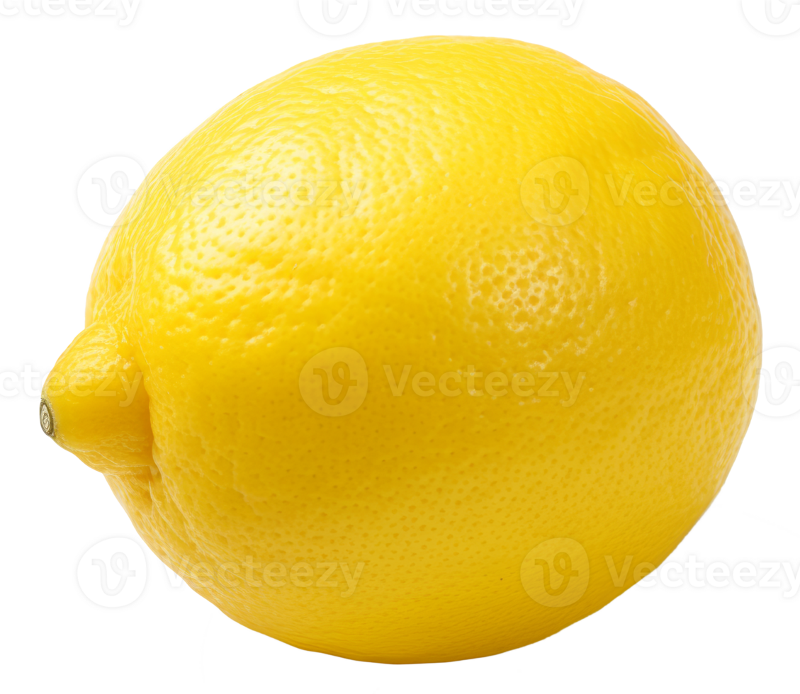 lemon isolated on transparent background png