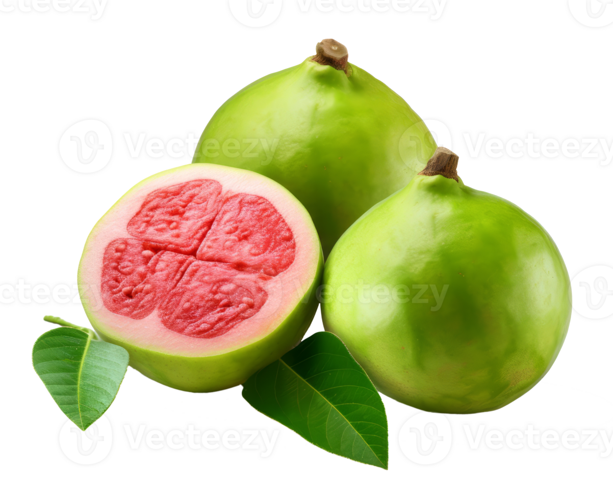 guava isolated on transparent background png