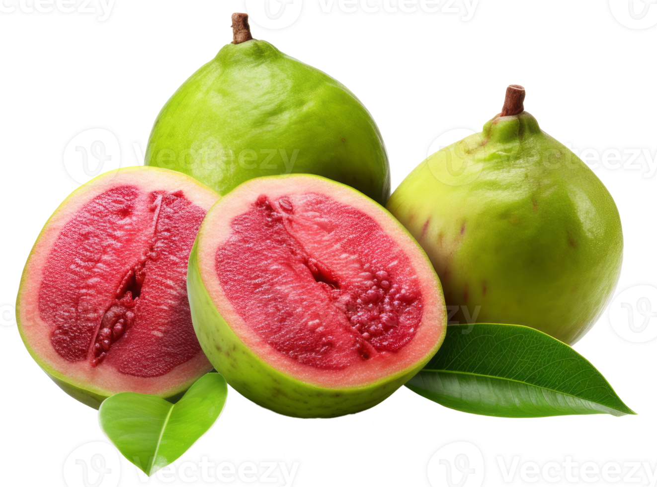 guava isolated on transparent background png