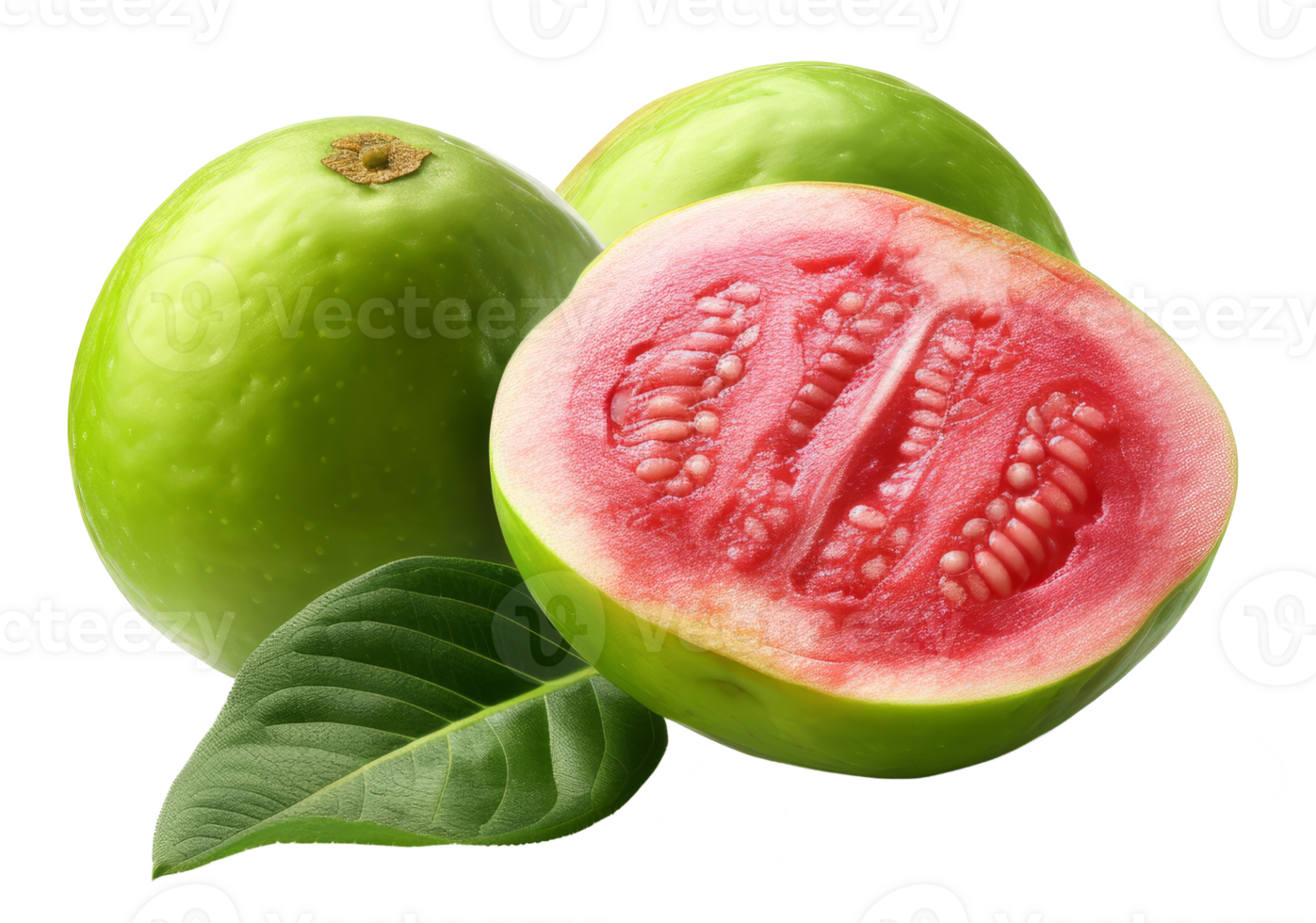 guava isolated on transparent background png