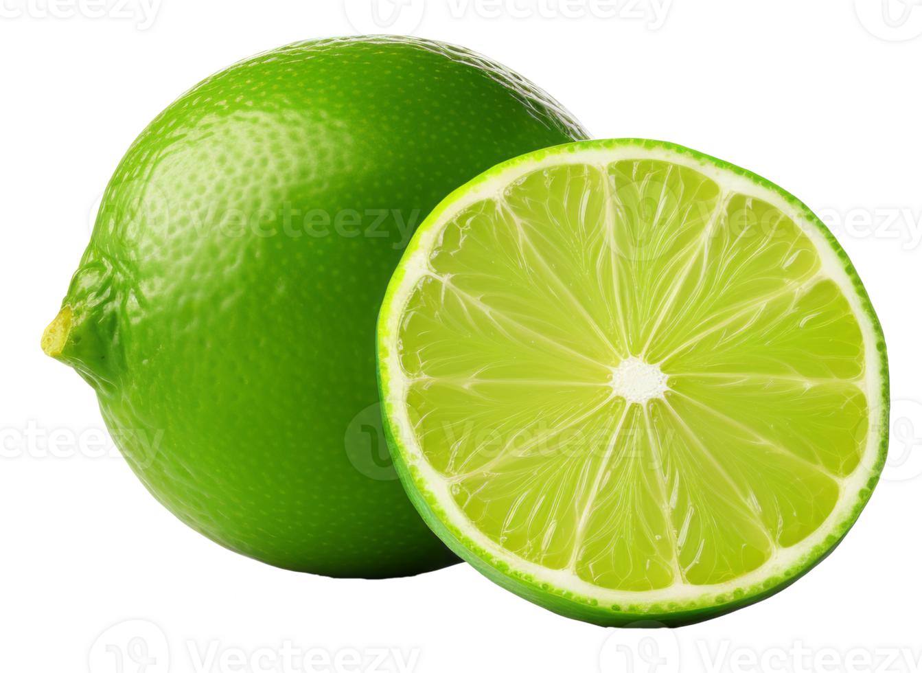 lime isolated on transparent background png