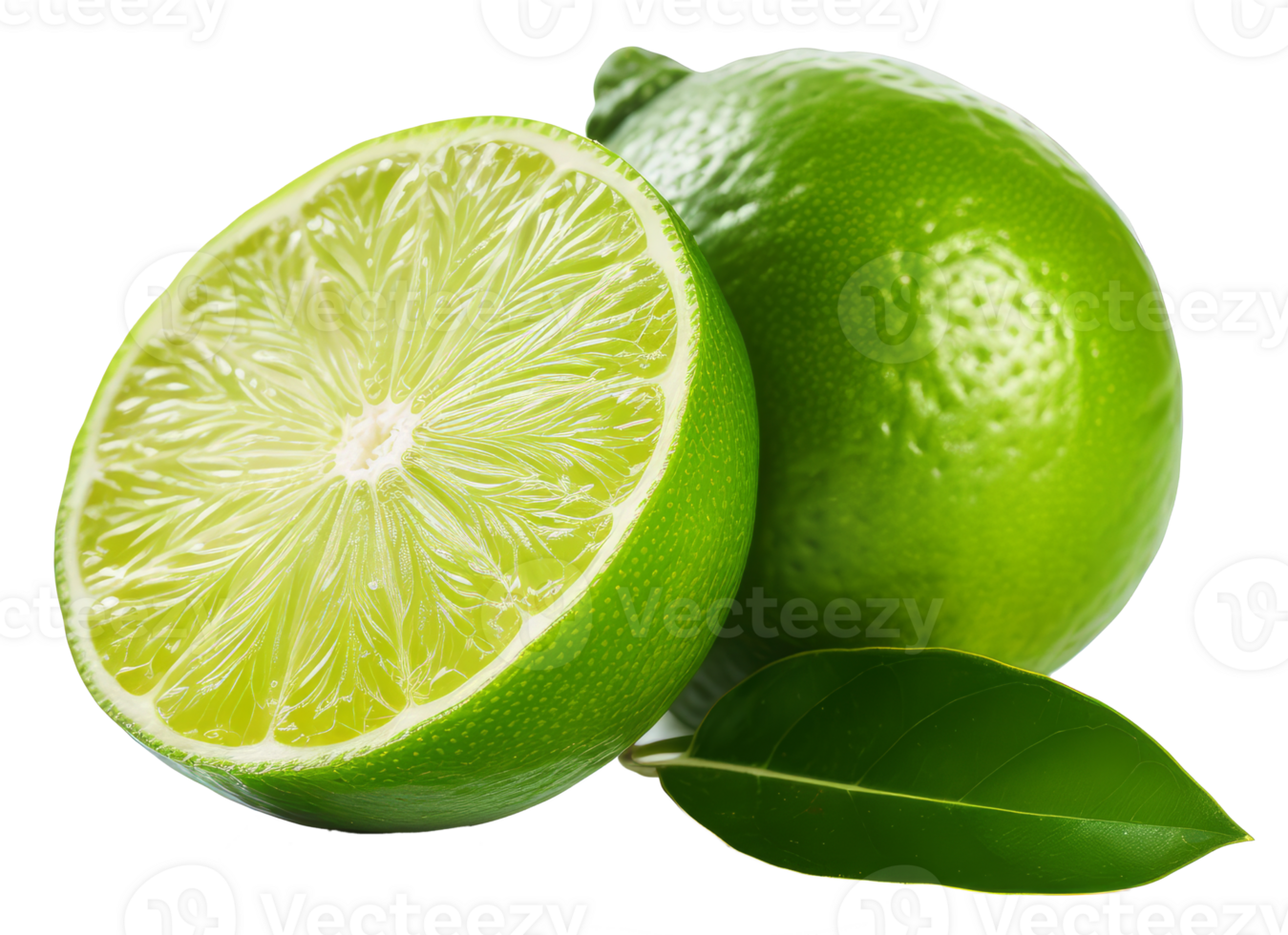 lime isolated on transparent background png