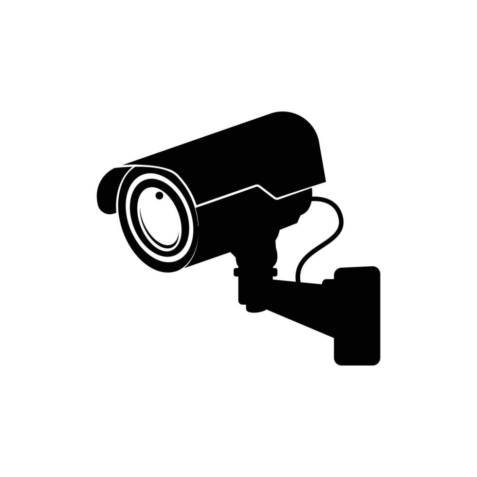 CCTV icon simple design vector