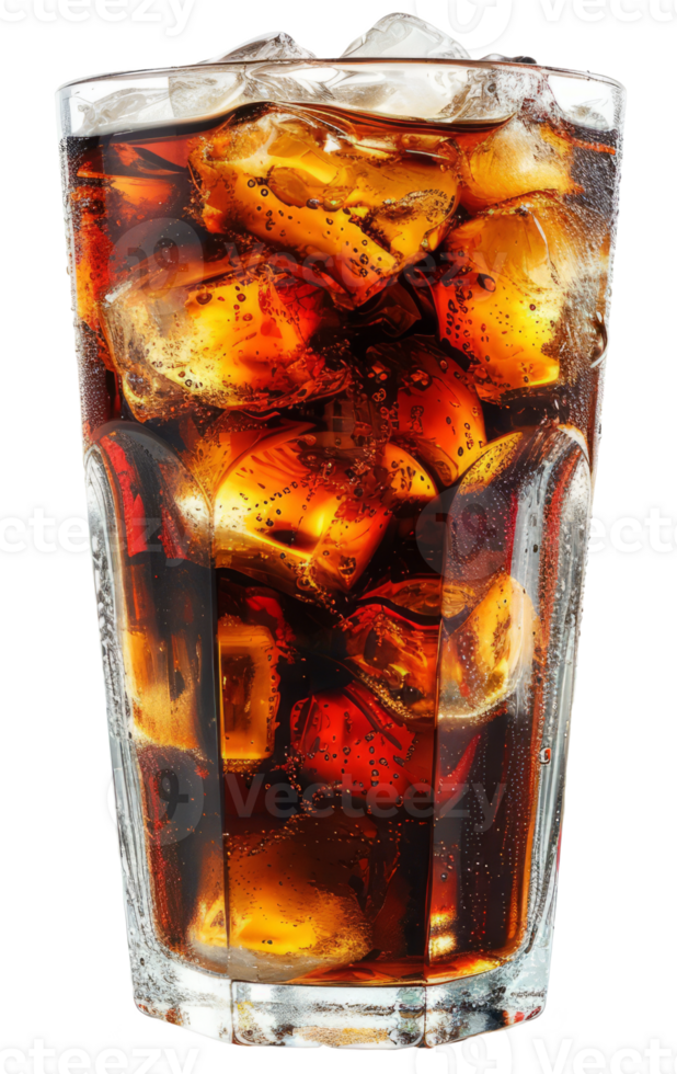 cola soda isolated on transparent background png