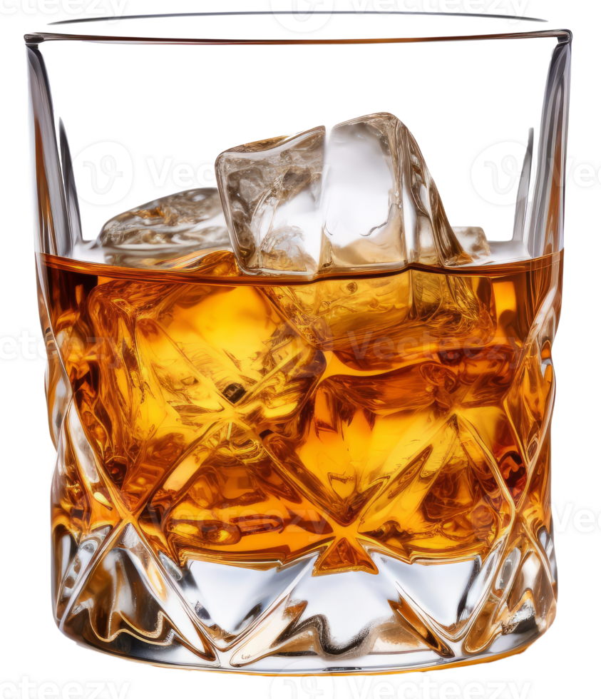 wisky isolated on transparent background png