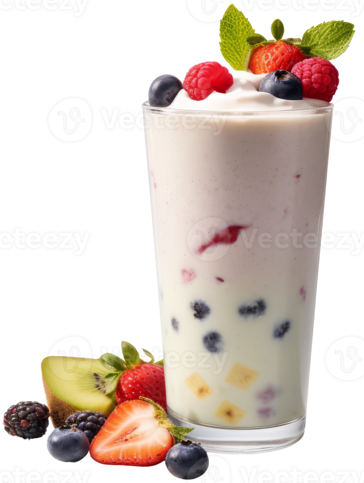 smoothie drink on transparent background png