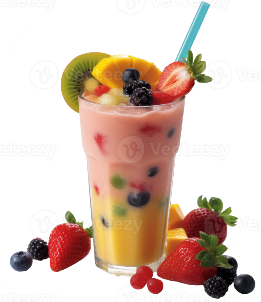 smoothie drink on transparent background png