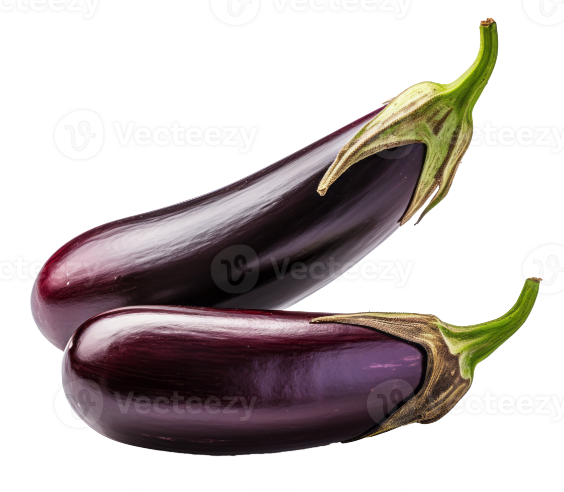 eggplant isolated on transparent background png