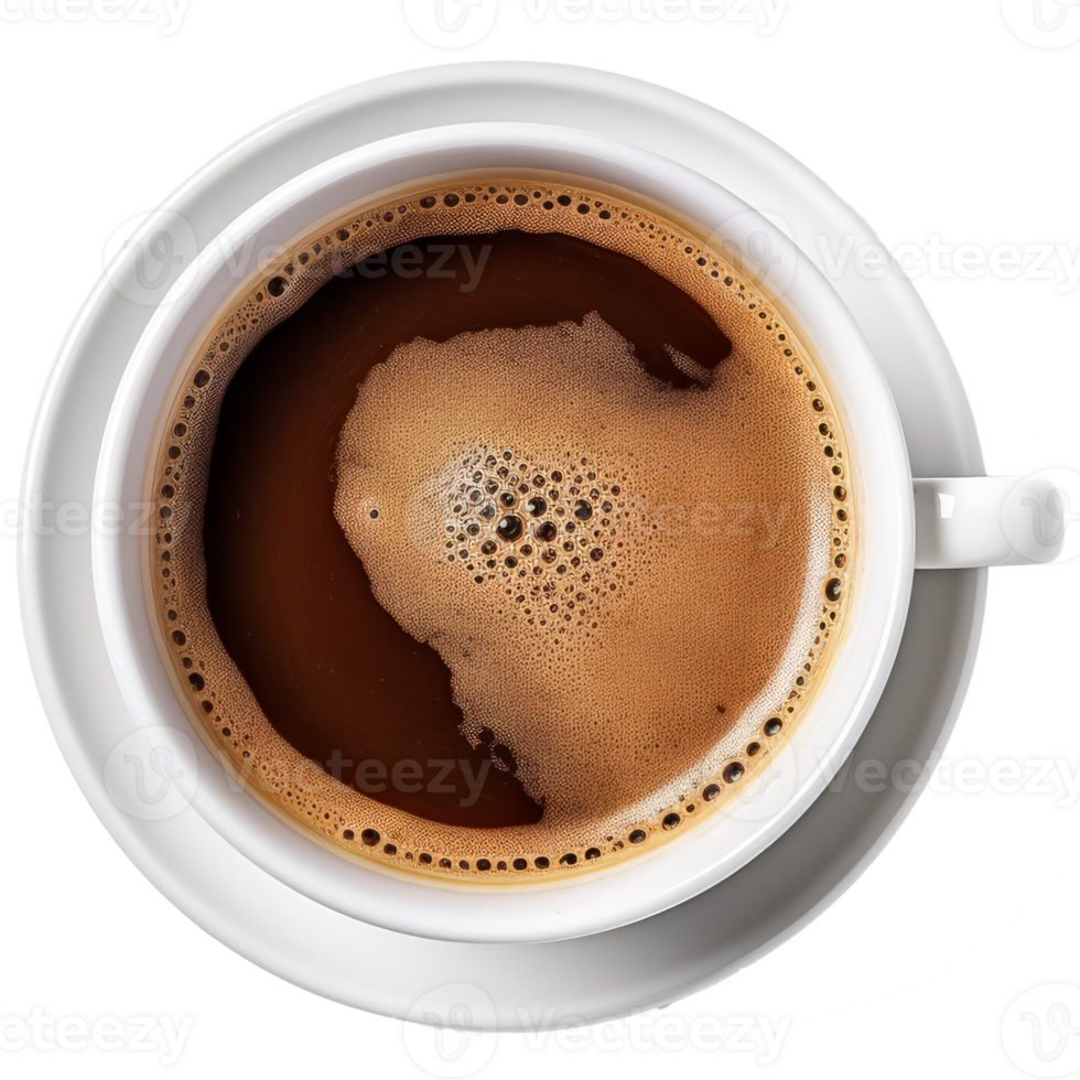 hot coffee isolated on transparent background png