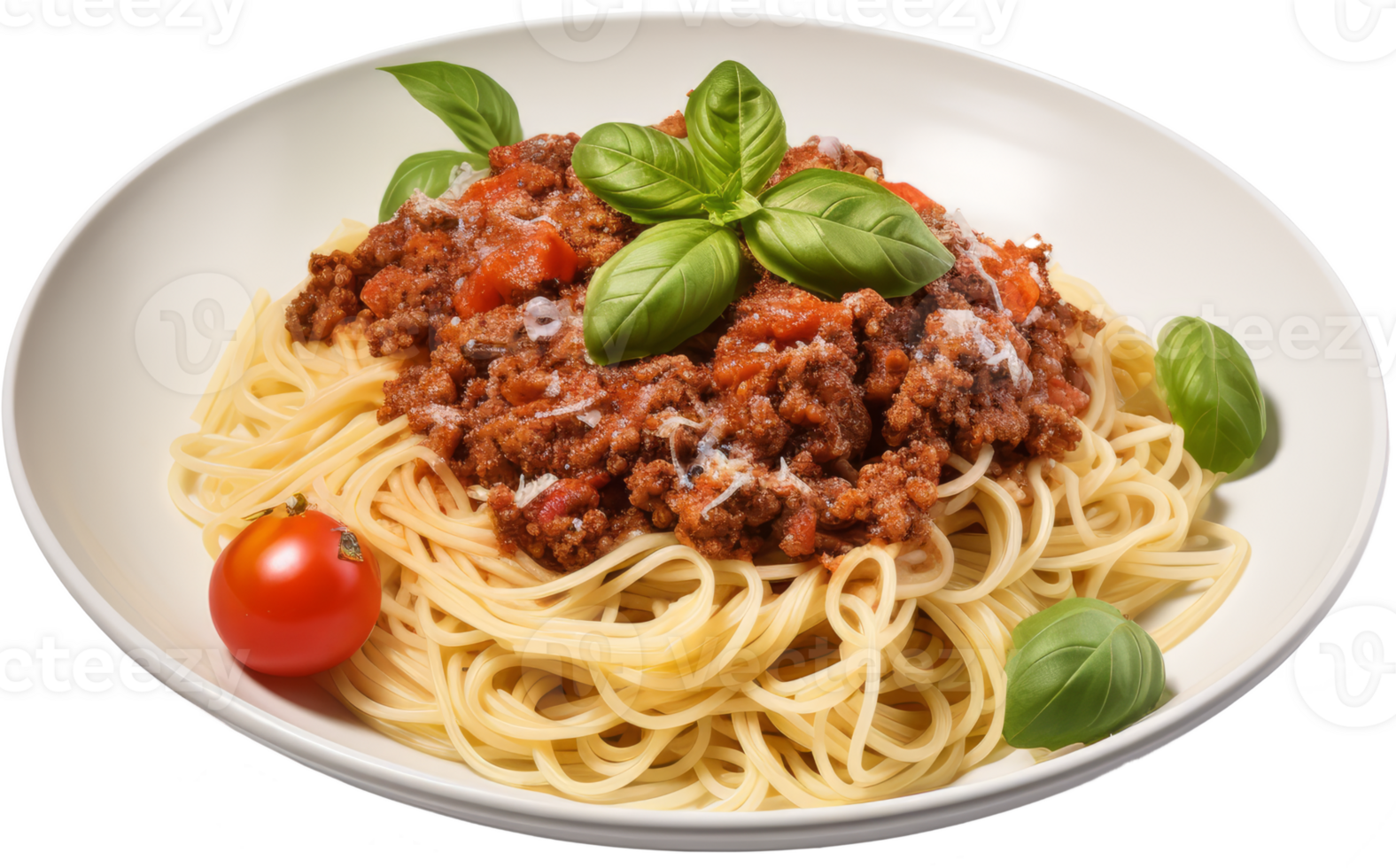 spaqhetti tomato sauce isolated on transparent background png