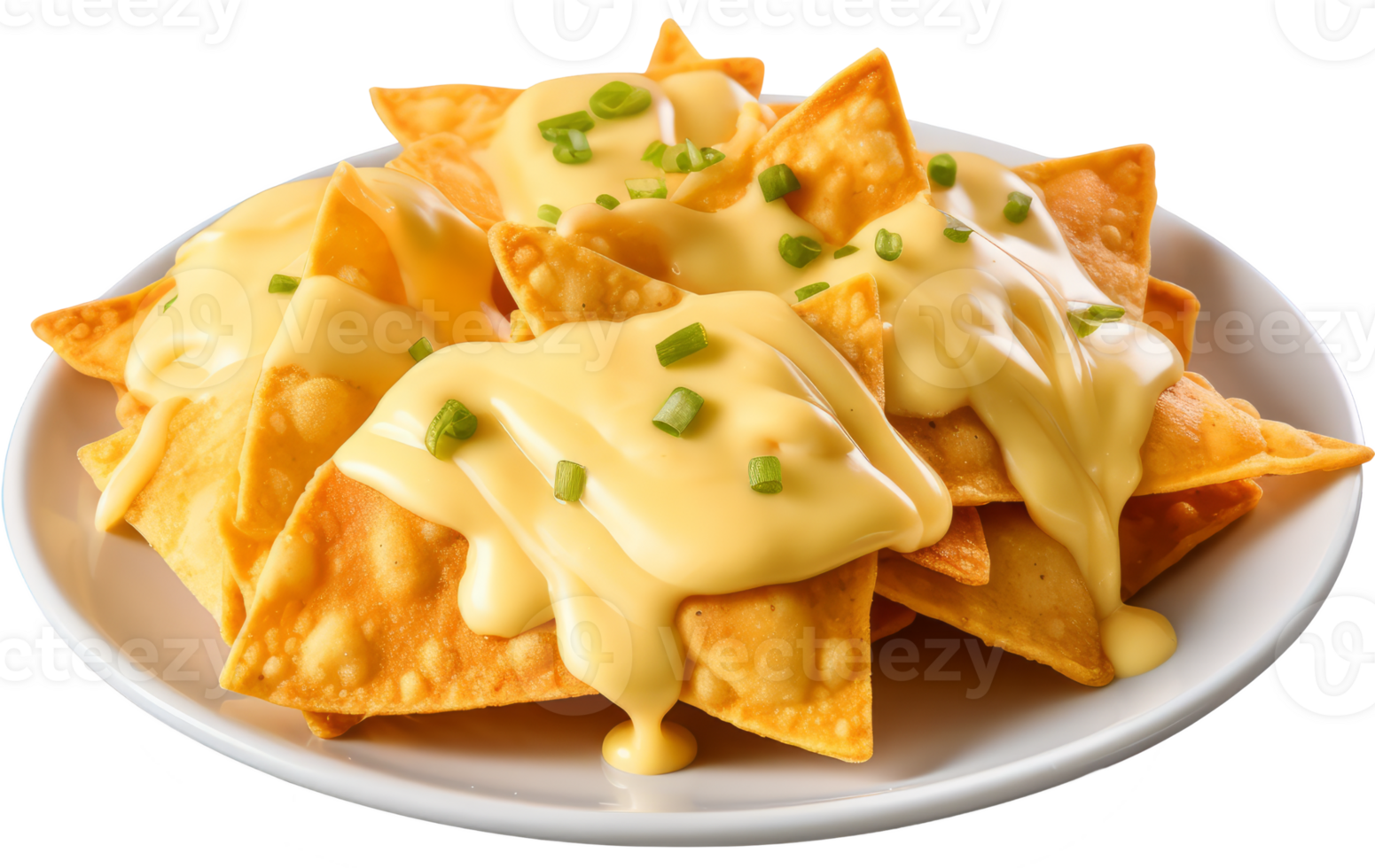 nachos isolated on transparent background png