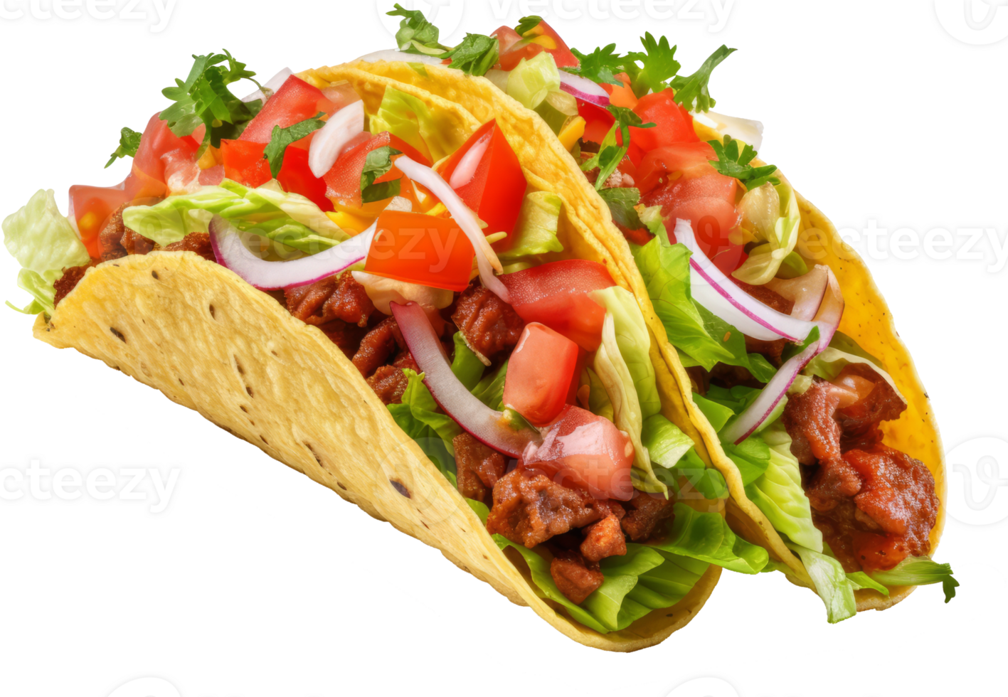 taco isolated on transparent background png