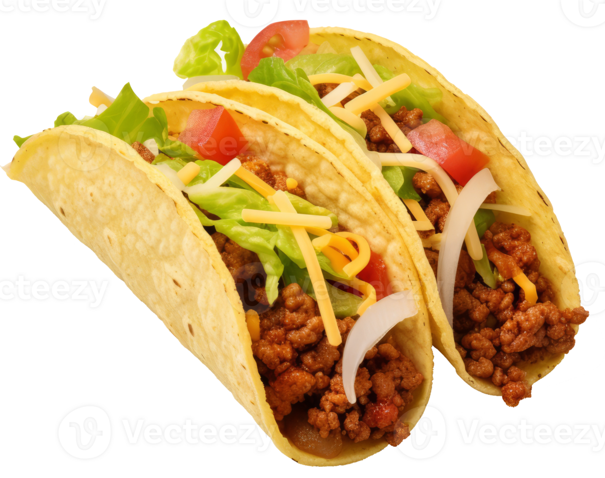 taco isolated on transparent background png