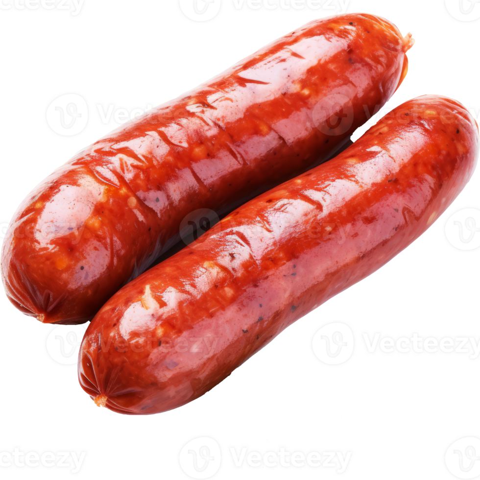 sausage isolated on transparent background png