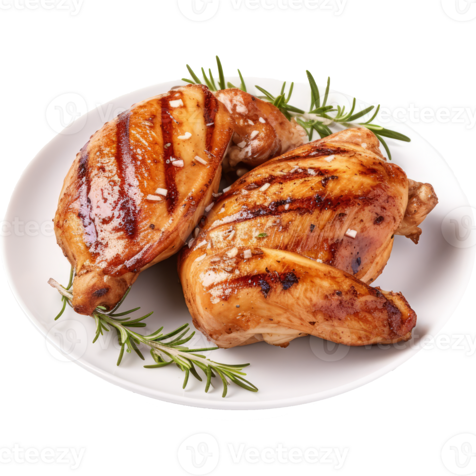 fried chicken isolated on transparent background png