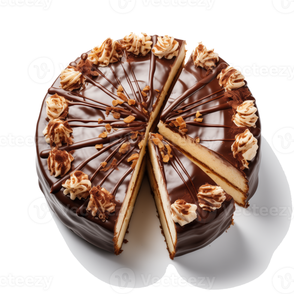 cake isolated on transparent background png