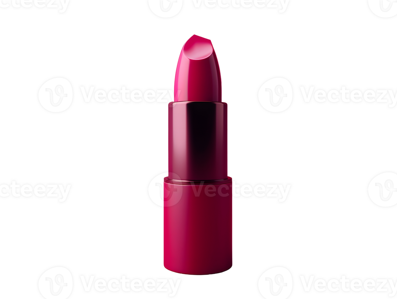 blush red lipstick, 3d illustration png