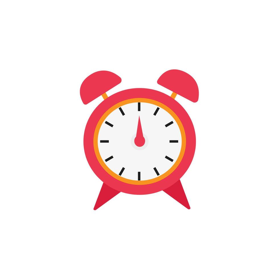 Alarm clock icon vector