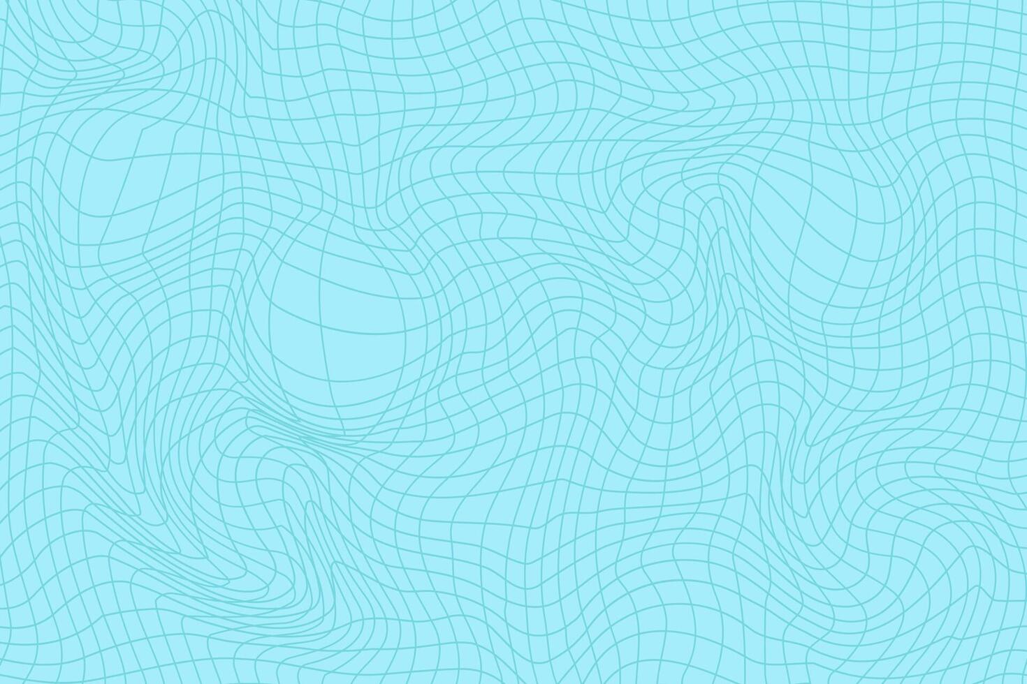 Blue retro psychedelic checkerboard pattern. Groovy funky textures. vector