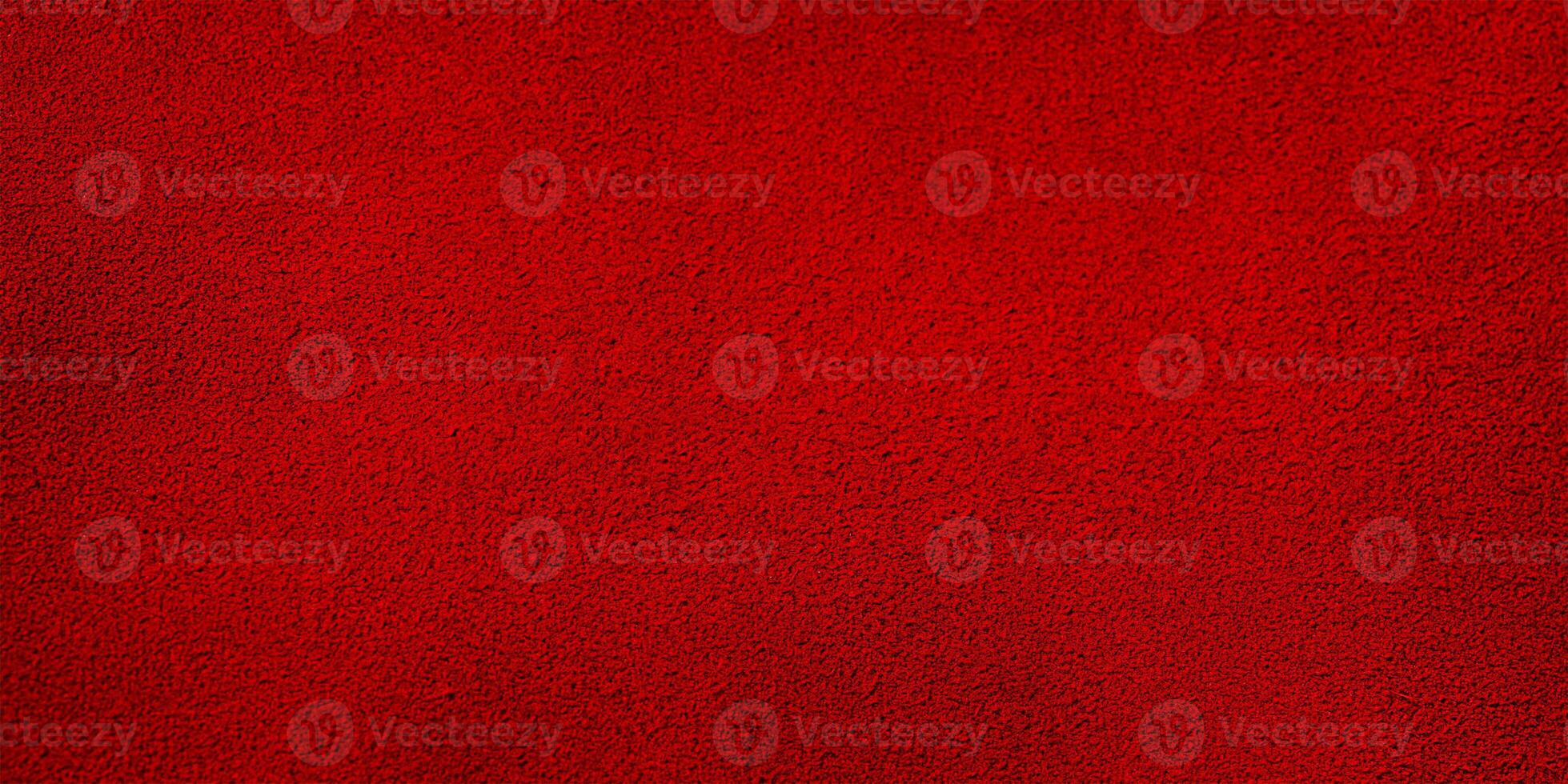 Red suede web size background. Suede macro photo thin focal part.