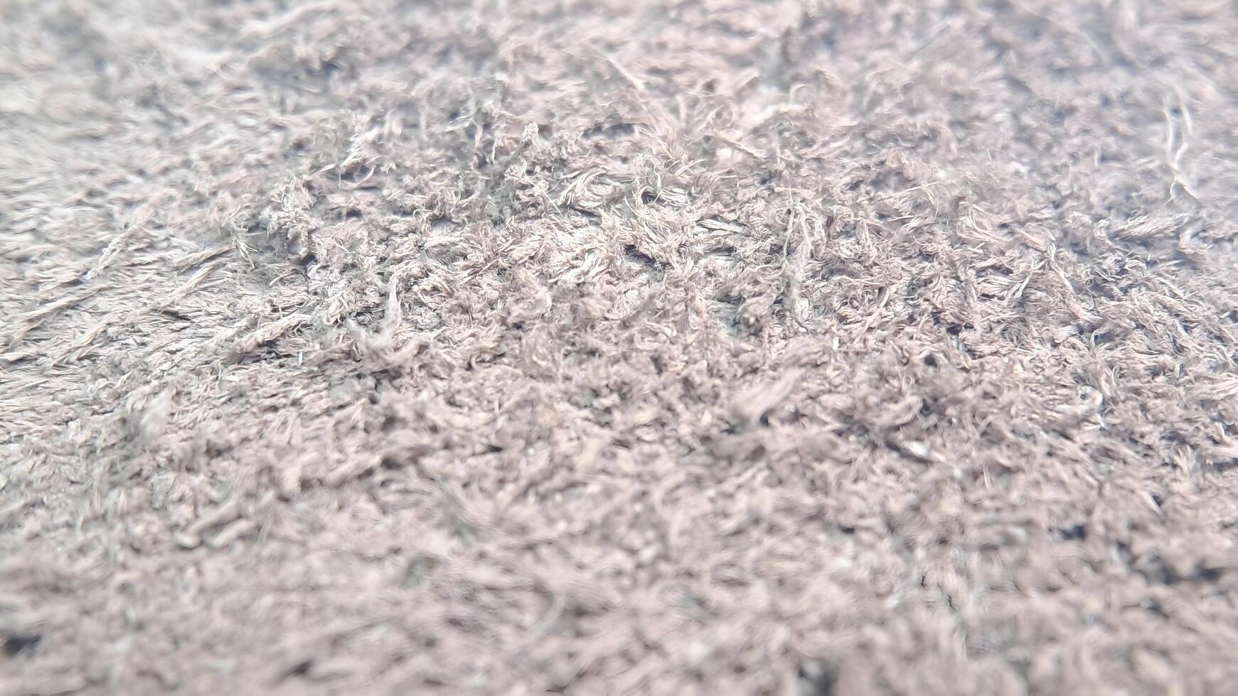 Close-up view of fibers on leather surface photo