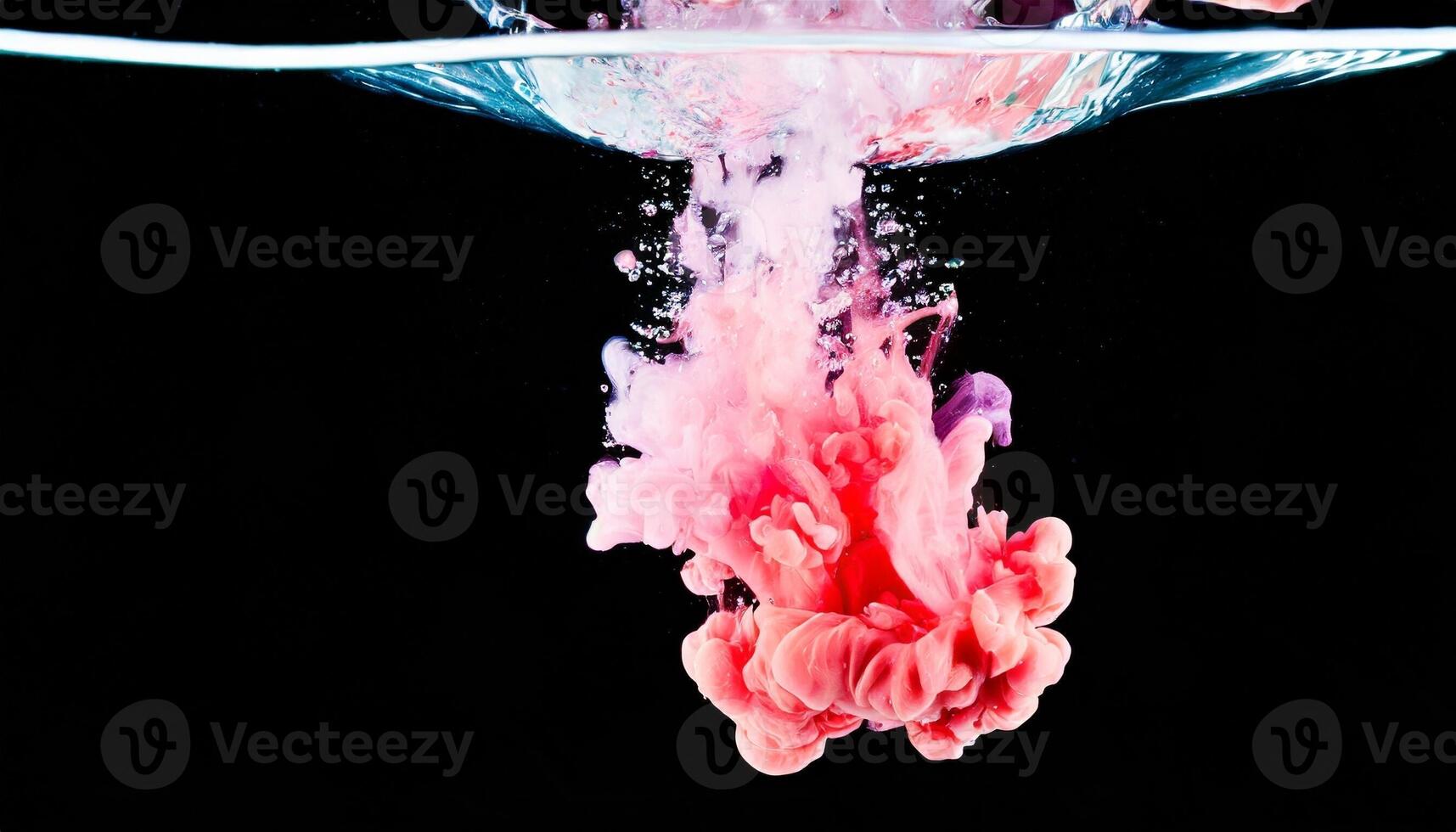 Colourful smoke background, art, magic explosion photo