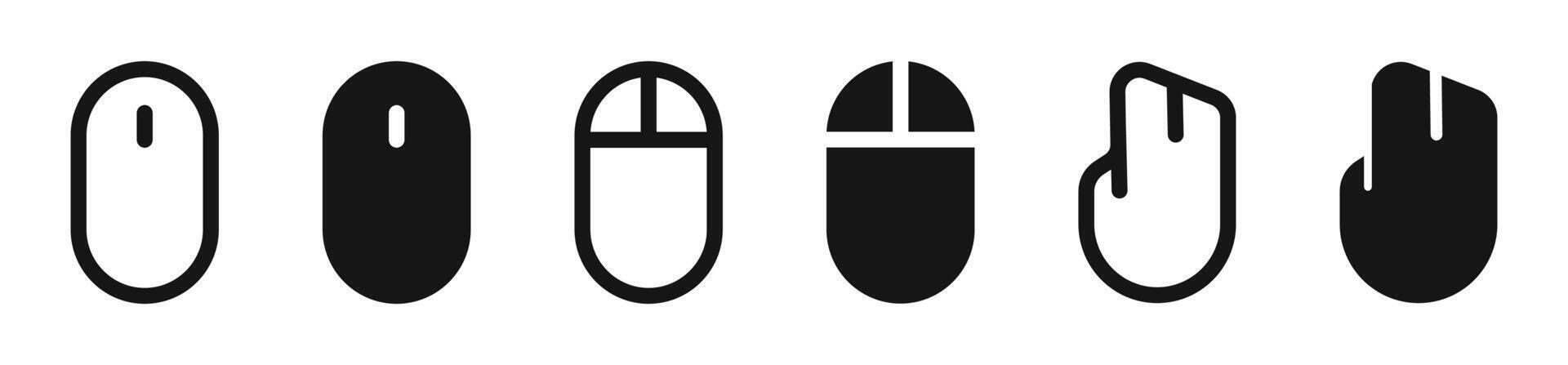 Computer Mouse. Computer mouse icons. vector