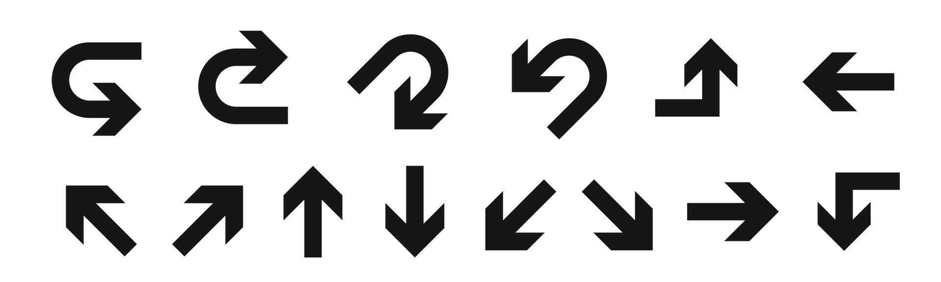 arrow collection. Arrow icon. Arrow Cursor set. Arrow icon set. Arrow collection. vector
