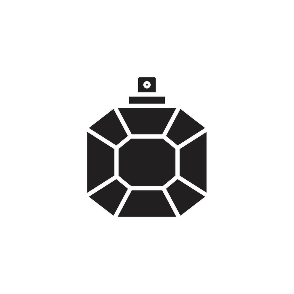perfume bottle icon logo vector