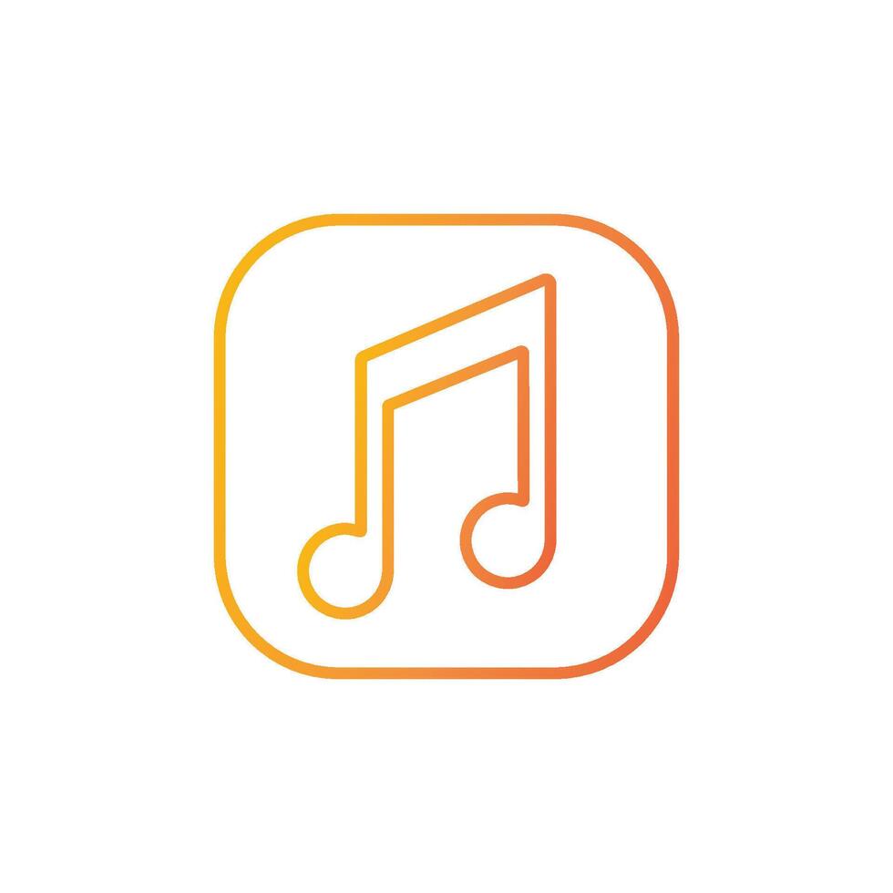 mp3 jugador icono logo vector