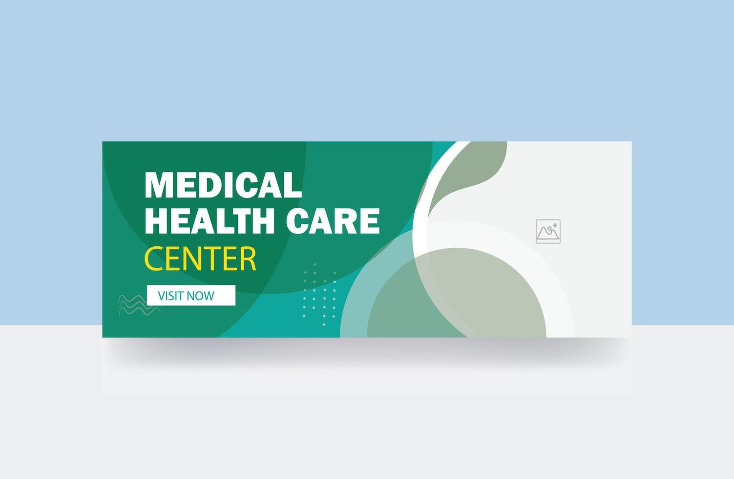 medical healthcare center cover banners design template vector