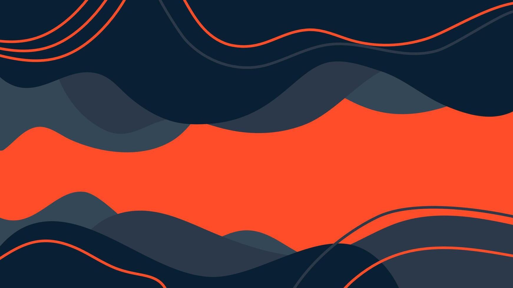night sky abstract background. an elegant background that combines the evening waves. evening sapce concept with navy nuances vector
