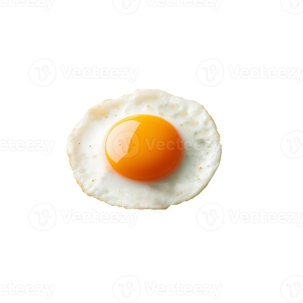 Fry egg isolated on transparent background png