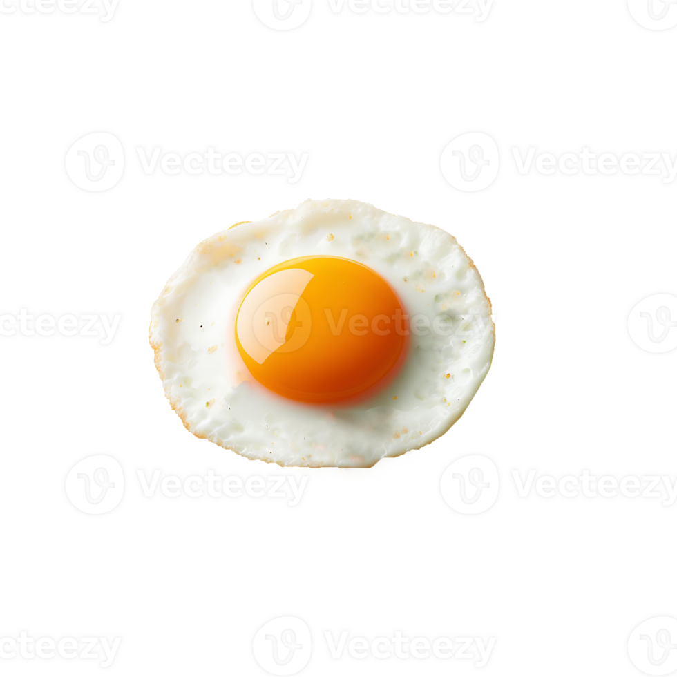 Fry egg isolated on transparent background png