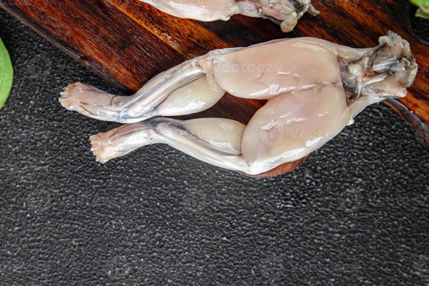 frog leg food meat french cuisine fresh cooking appetizer meal food snack on the table copy space food background rustic top view photo