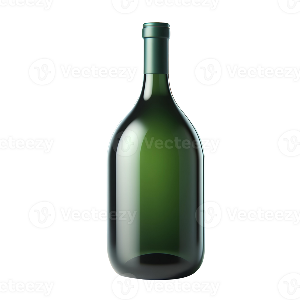 vino botella aislado en transparente antecedentes png
