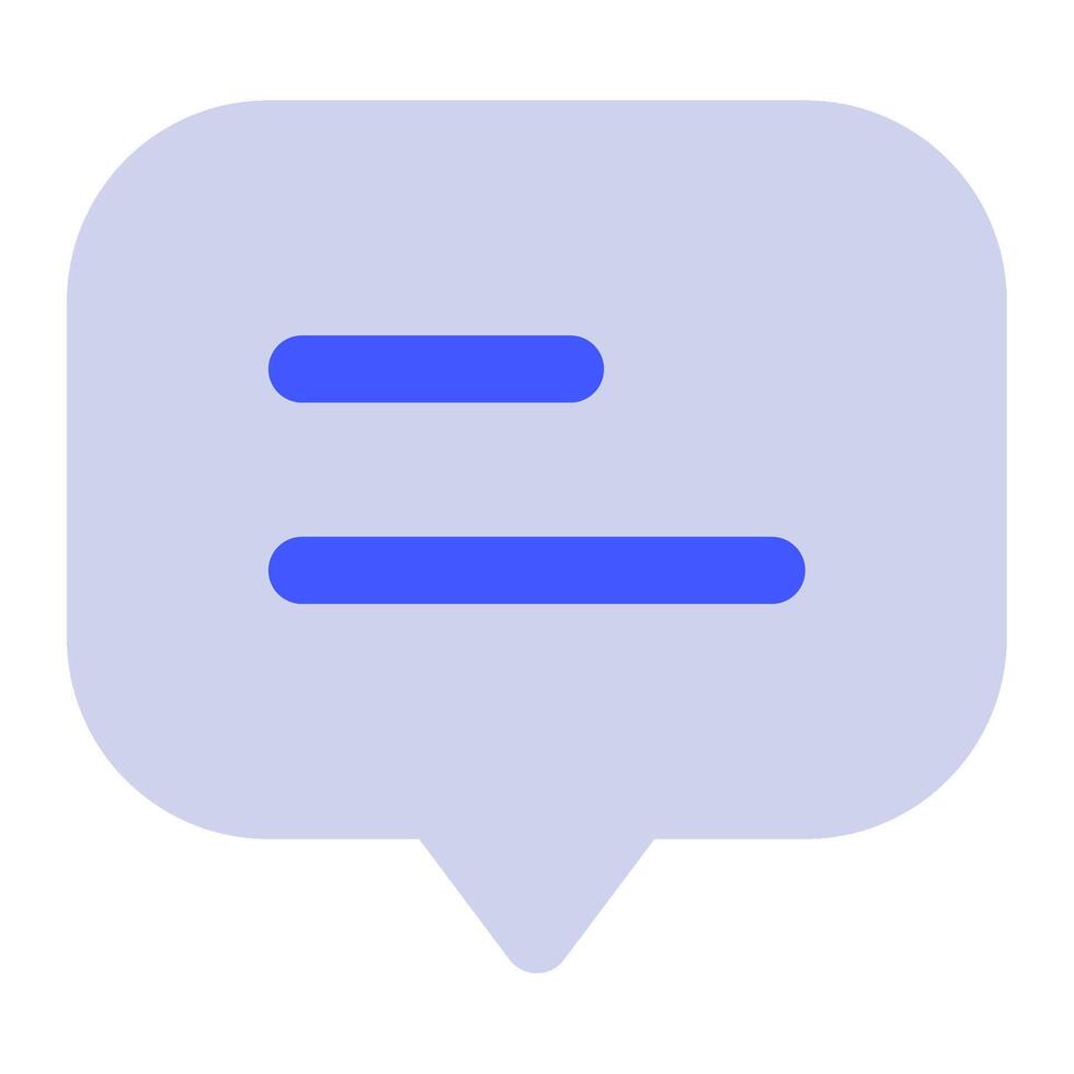 Chat icon for uiux, web, app, infographic, etc vector